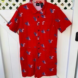 NWT Disney red romper size: M